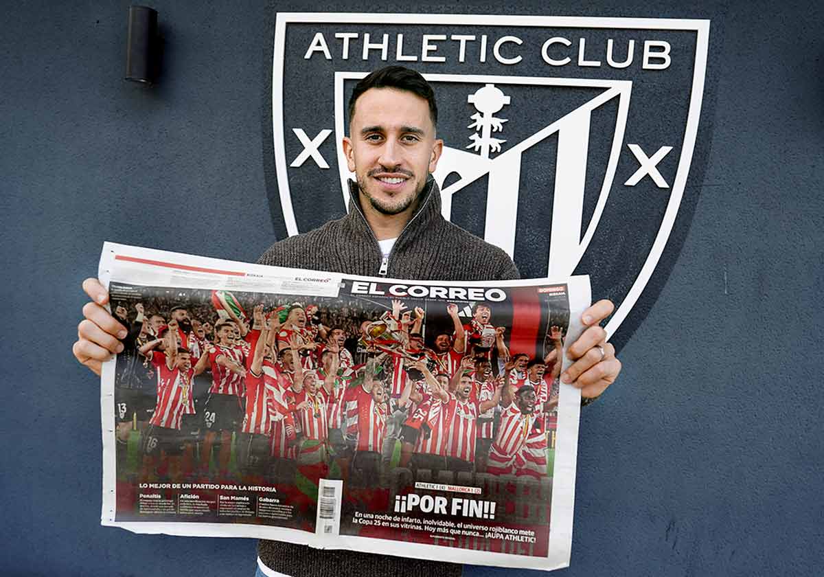 Berenguer: «Notaba el peso de Bizkaia y Bilbao sobre mis hombros al lanzar el penalti decisivo»