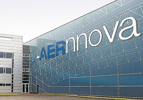Sede central de Aernnova en el Parque Tecnológico de Miñano, en Álava.