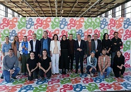 Hainbat eragilek parte hartu dute Landako Guneko aurkezpen ekitaldian.