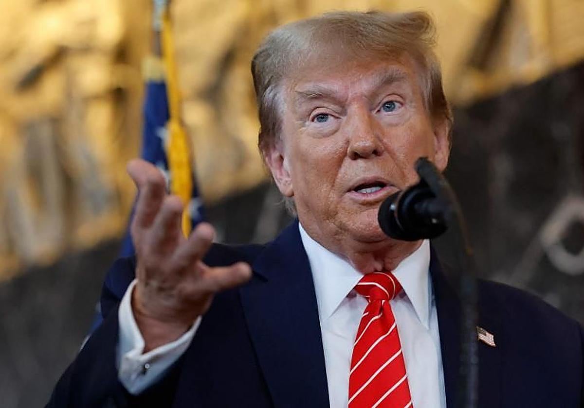 El presidente de Estados Unidos, Donald Trump.