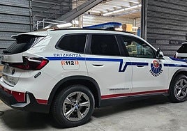 Amenaza a su pareja en presencia de su hijo menor en Muskiz y sufre un accidente de tráfico en la huida