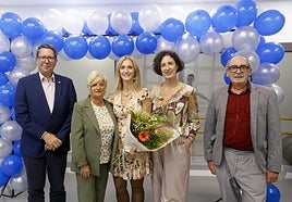 Gonzalo Olabarria, Itziar Urtasun, Teresa González Ardanaz, Lorea Bilbao e Iñaki López de Aguileta