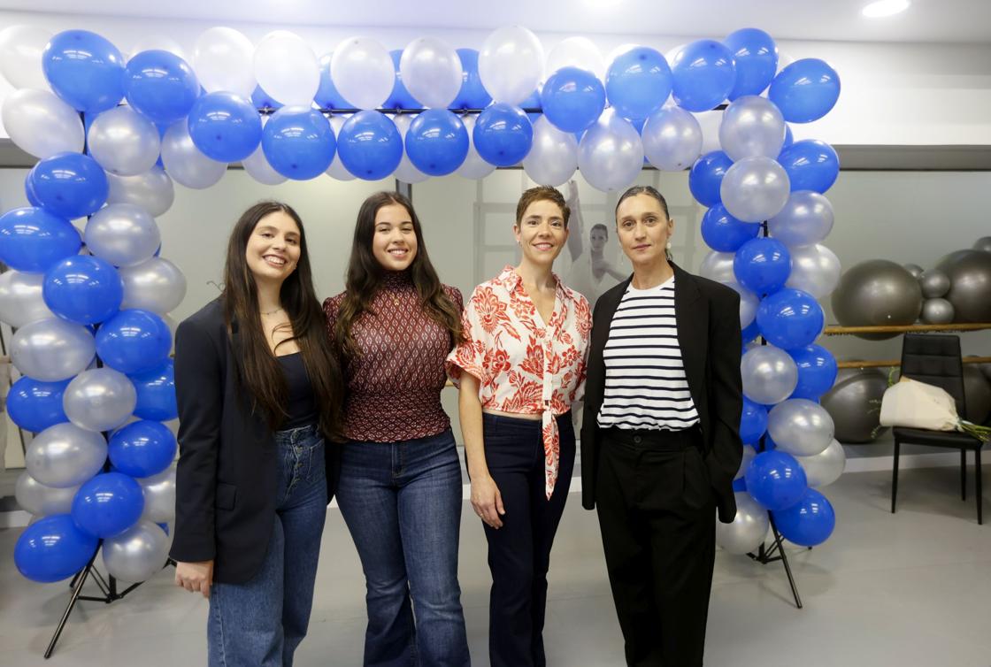 Maider García, Alexia Valenzuela, Libia Díaz y Cecilia de Madrazo.