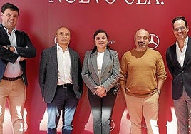 José Luis Urcelay, Javier Uriarte, Patricia González, Txema Hillera, Gerva Vallejo e Ixai Ruiz.
