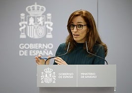 La ministra de Sanidad, Mónica García.