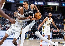 Victor Wembanyama, hazkunde amaigabeko erraldoia.