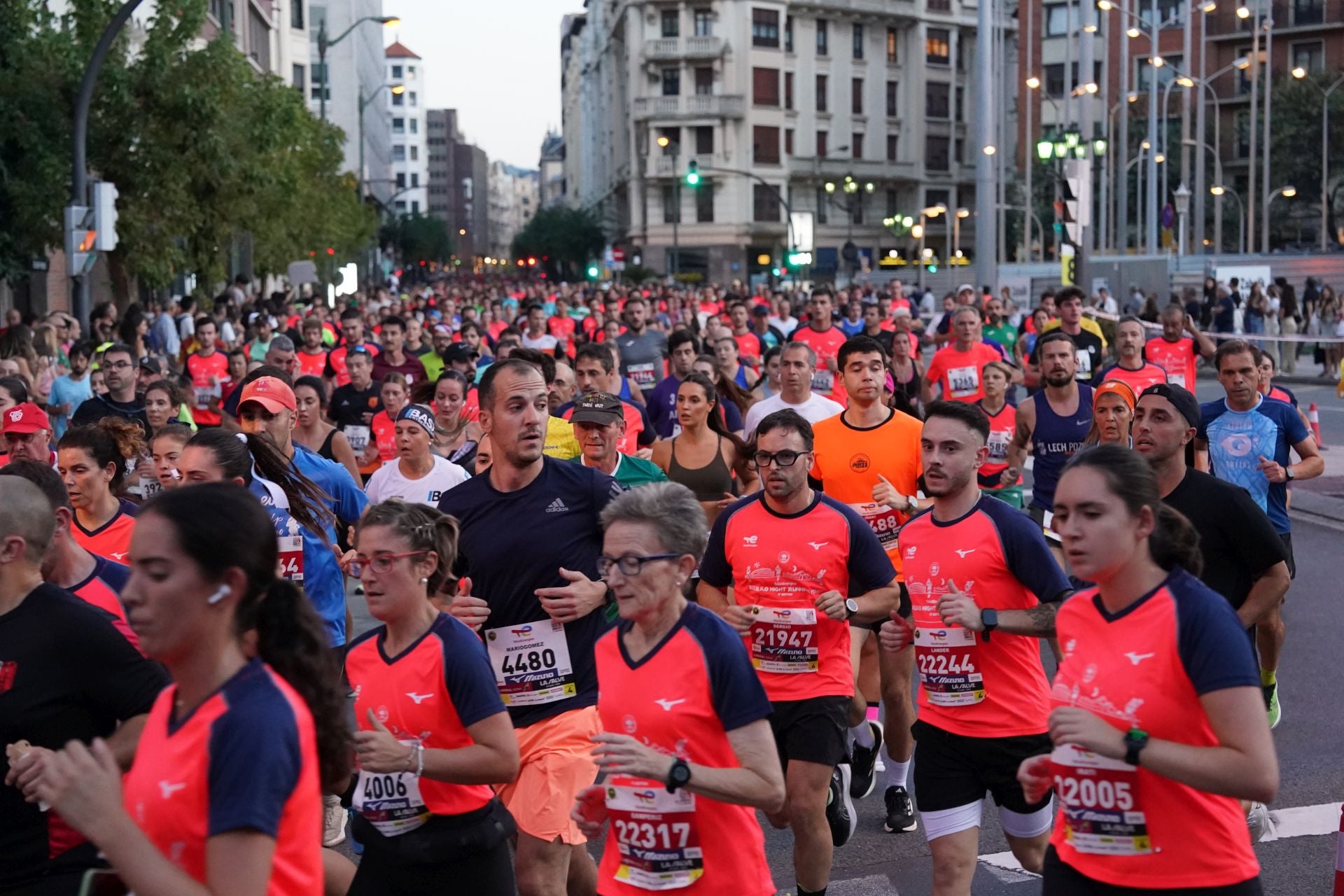 Bilbao se vuelca con el Night Running Fest