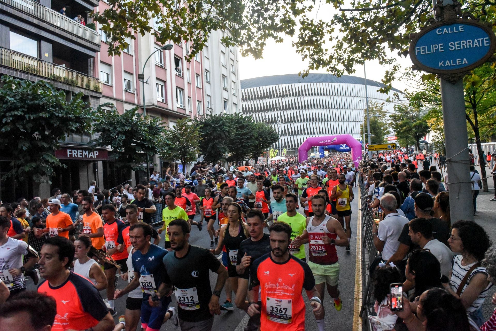 Bilbao se vuelca con el Night Running Fest