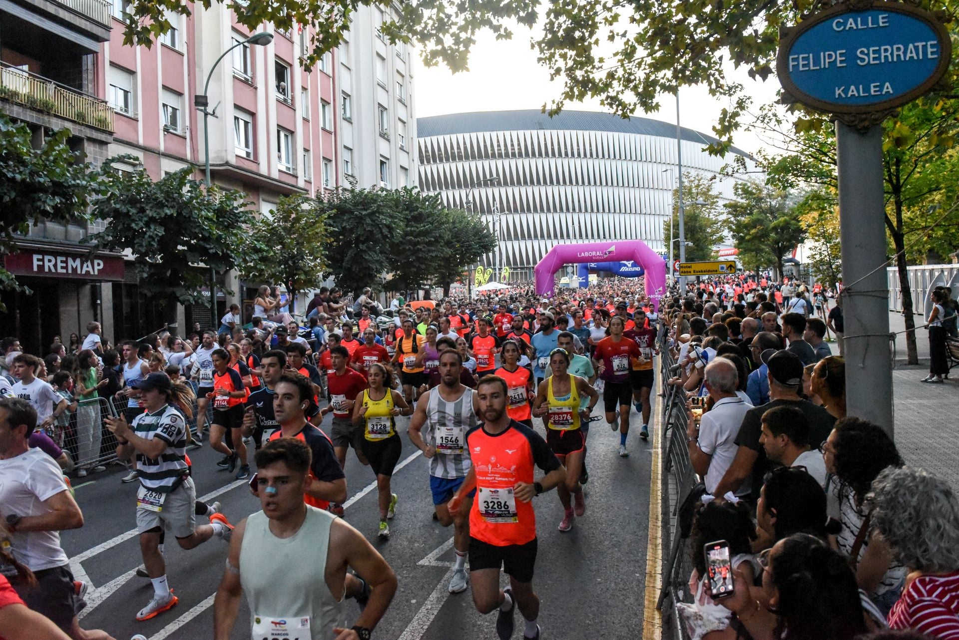 Bilbao se vuelca con el Night Running Fest