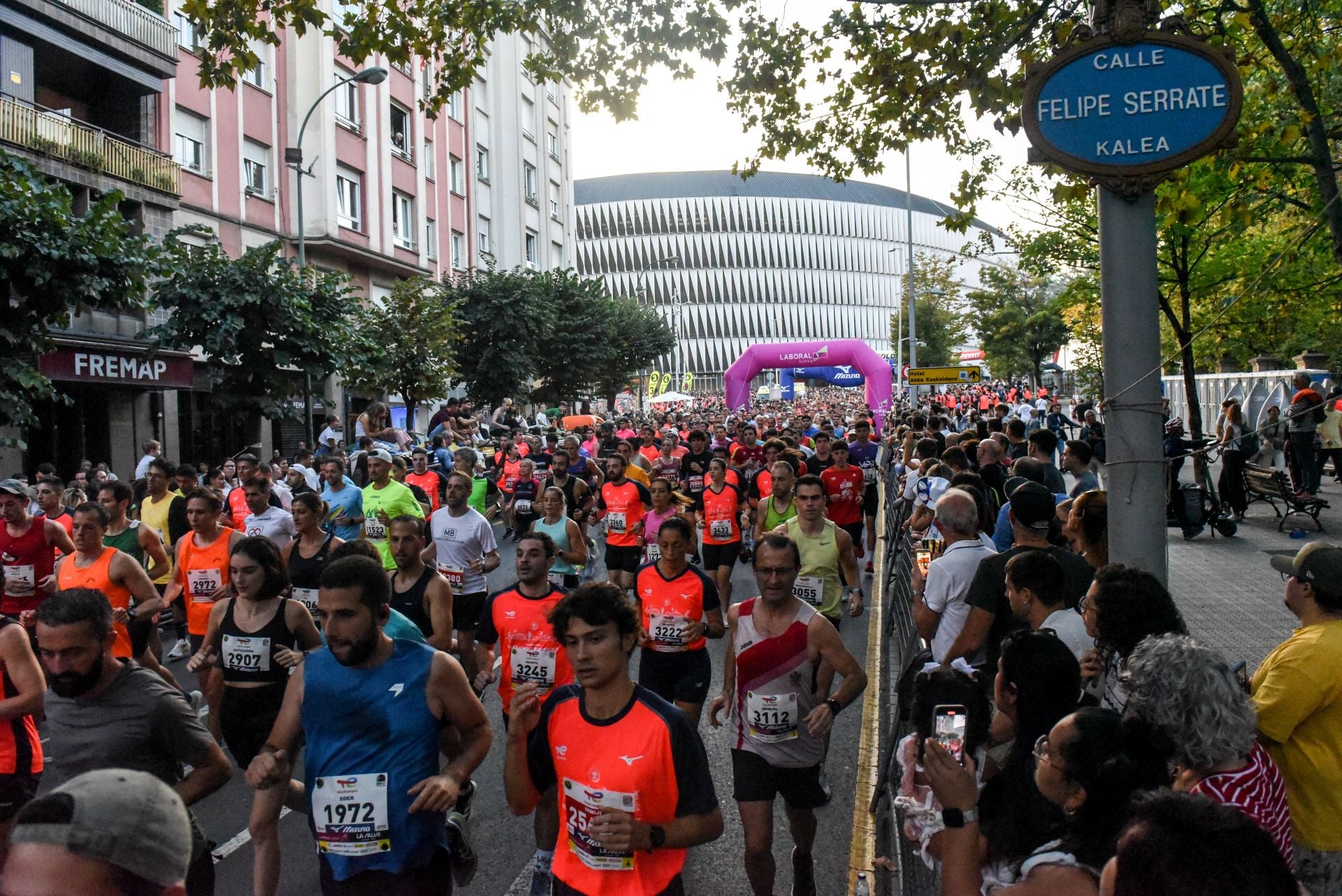 Bilbao se vuelca con el Night Running Fest