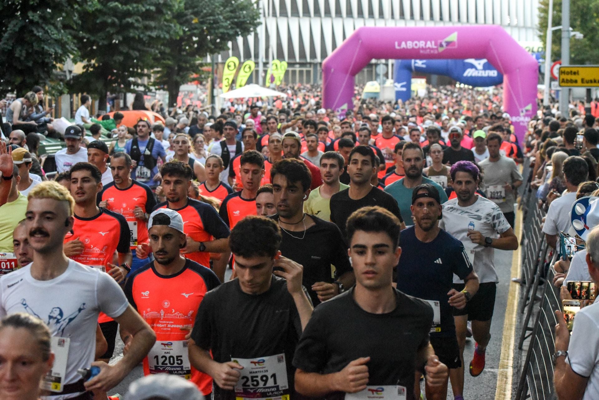Bilbao se vuelca con el Night Running Fest
