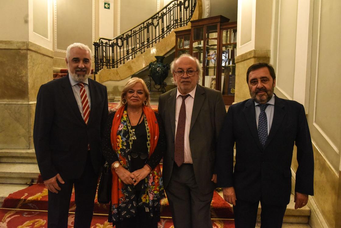 Charles Pinto, Amagoia Loroño, Asier Loroño y Juan Carlos Matellanes.