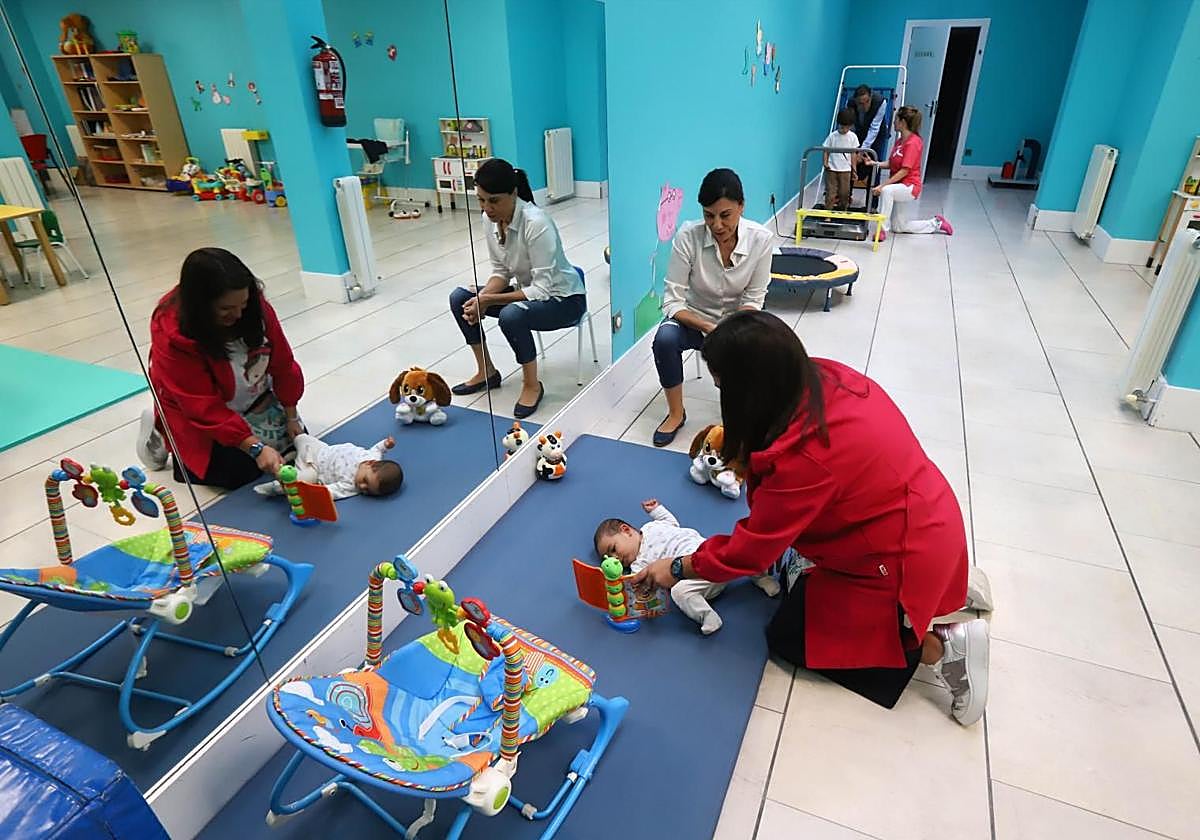 Se atiende a niños y niñas de entre 0 y 3 años.