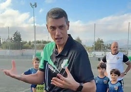 Ángel Andrés Jiménez, conocido como el 'Árbitro de la Paz'.