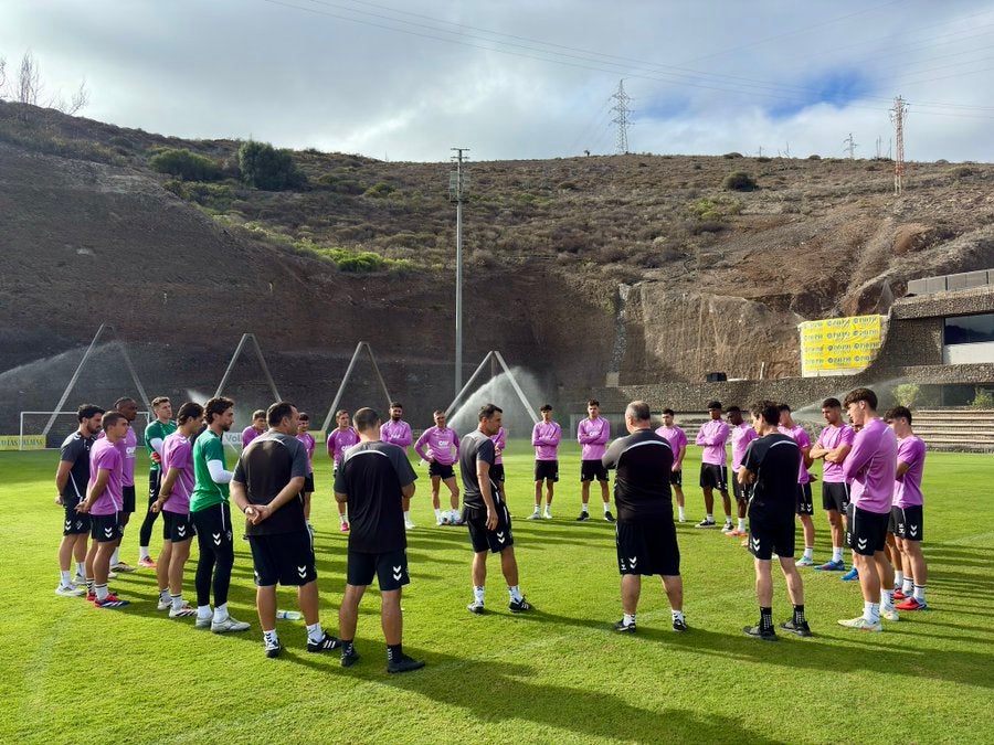 La expedición armera llevó a cabo una sesión recuperatoria en tierras canarias antes de volver a casa.