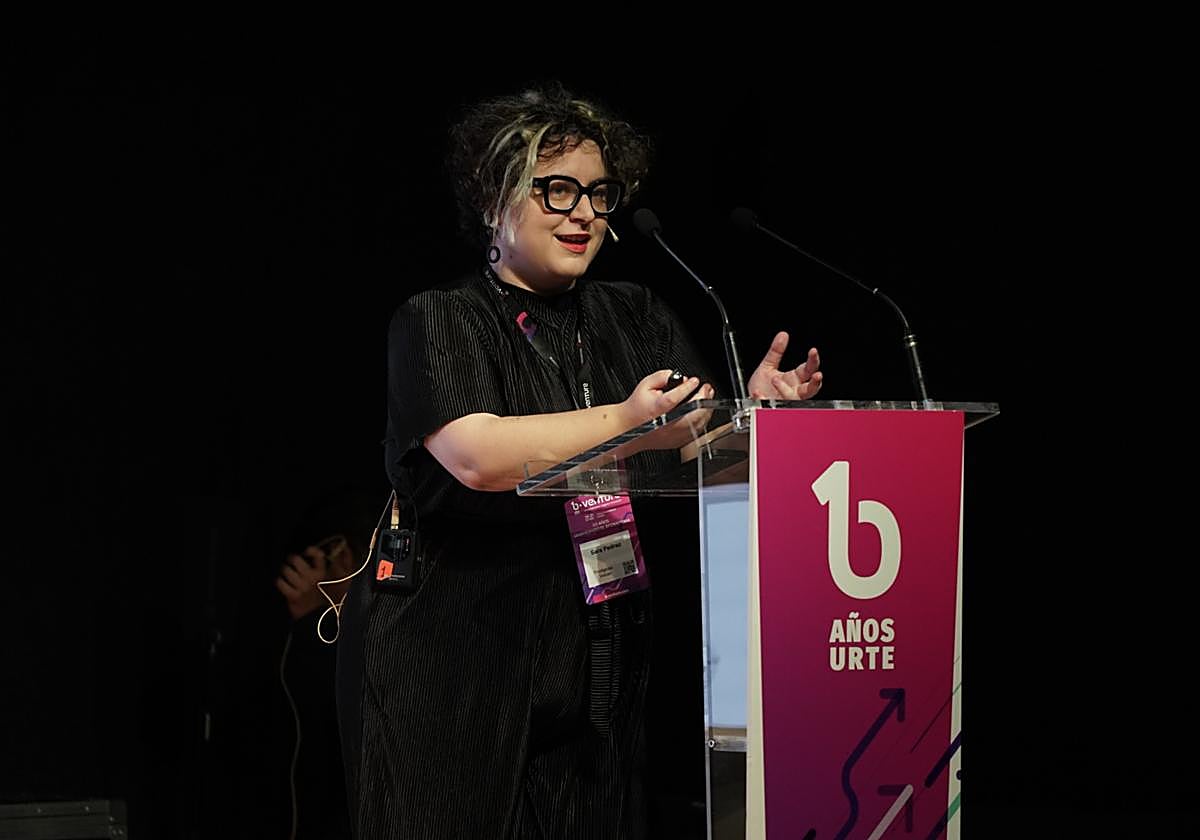 Sara Pedraz, durante su conferencia en la segunda jornada de B-Venture.