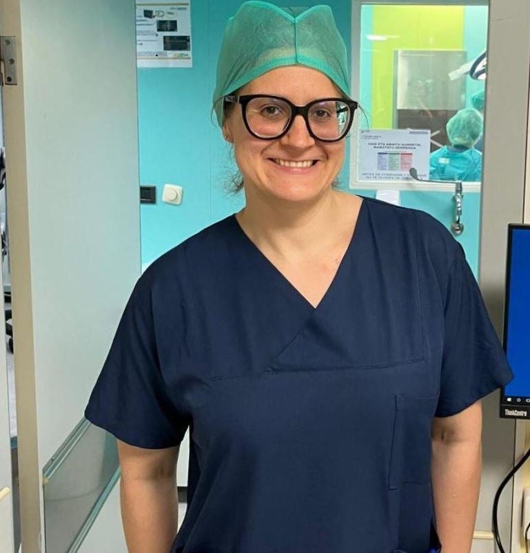 Patricia Martín, jefa de la Unidad de Quemados del Hospital de Cruces.