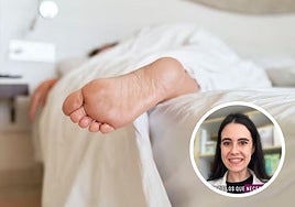 Elena Monje, farmacéutica: «Sacar la pierna de la sábana mientras duermes tiene su explicación científica»