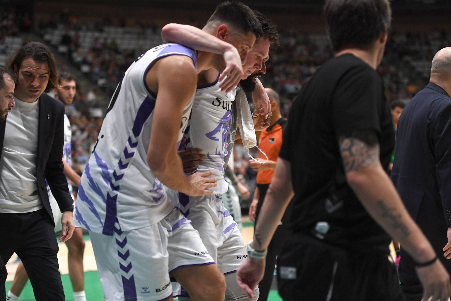 Jovorski sufrió la lesión en los últimos instantes del partido ante el Joventut.