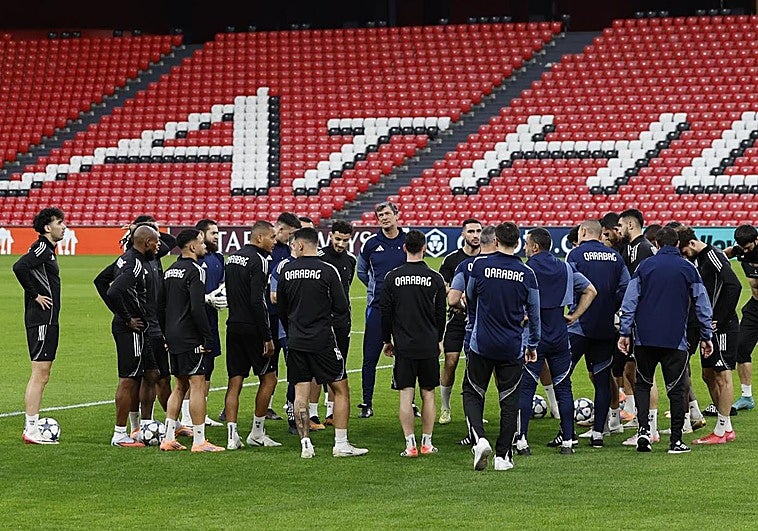 Los encendidos elogios del entrenador del Qarabag al Athletic y San Mamés