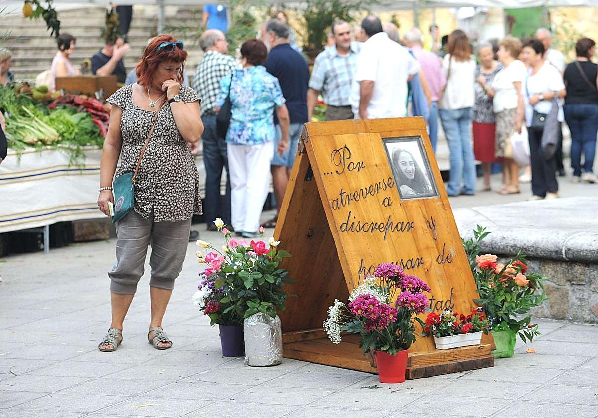 Homenaje en Ordizia a Dolores Catarain, 'Yoyes'