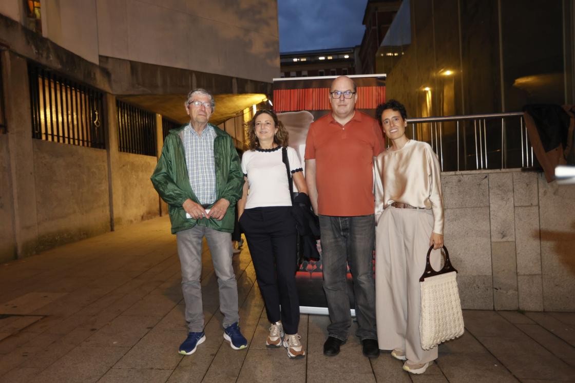 Juan Carlos Gómez Uranga, Mónica Aparicio, Aurelio Gutiérrez y Natalia Vielva. 