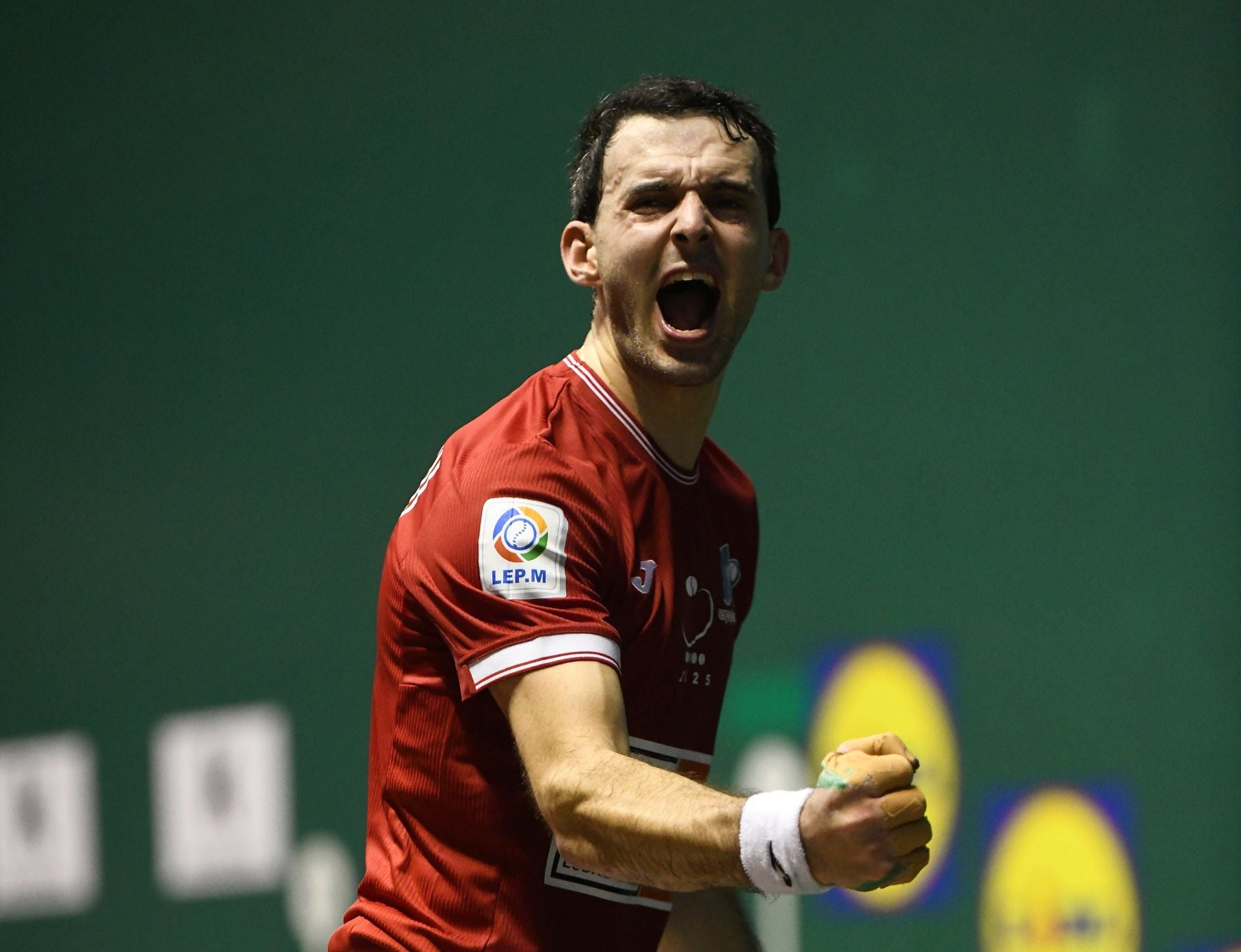 Jokin Altuna, en su último partido del acotado frente a Bakaikoa.