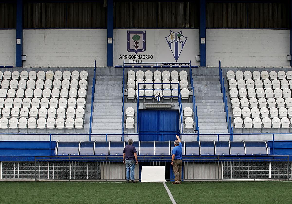 Vista del palco del Padura.