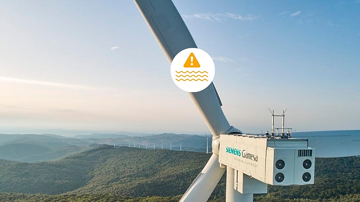 El molino que casi ahoga a Gamesa comienza a girar