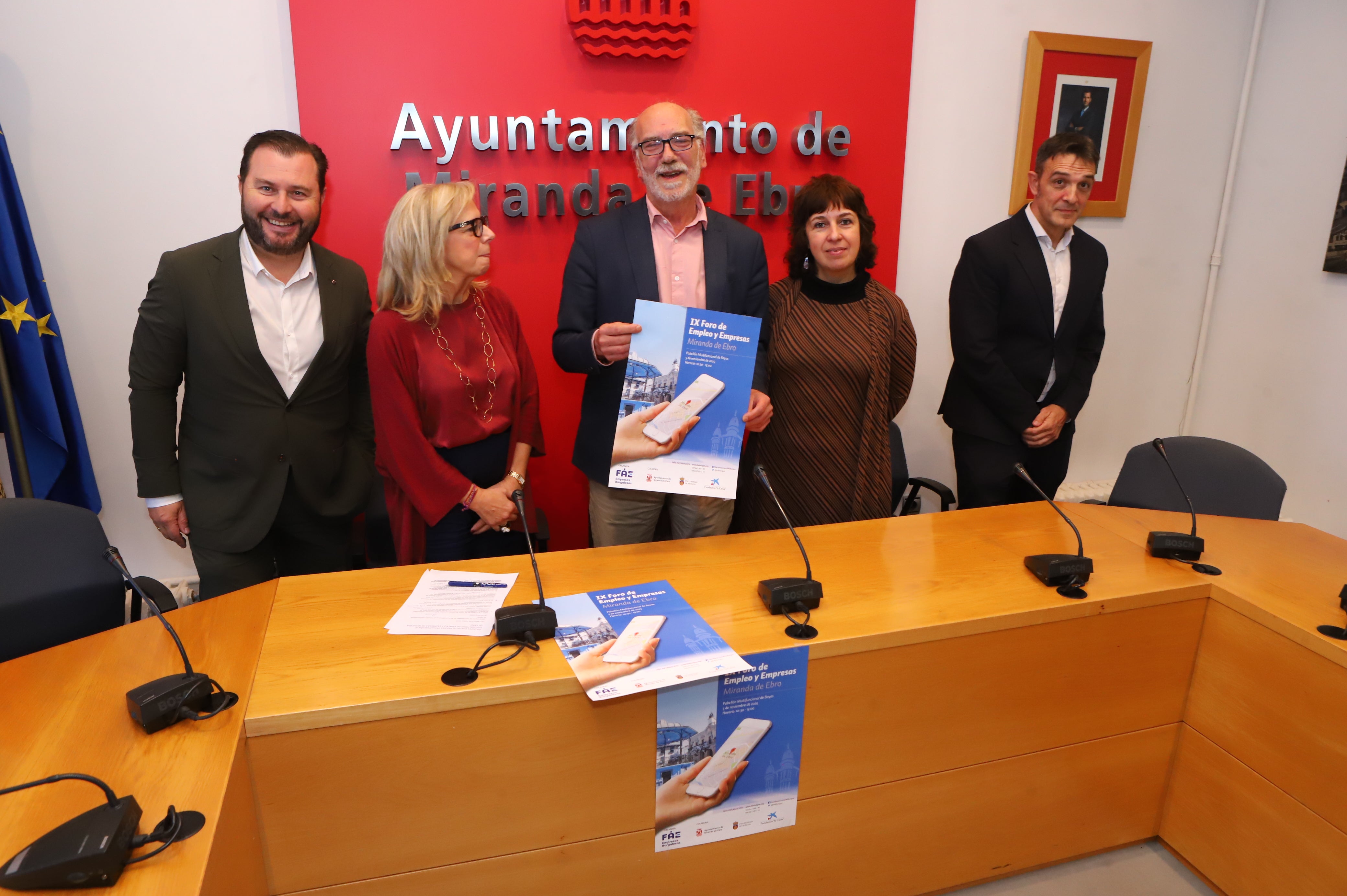 La presentación contó con representantes de las cuatro entidades colaboradoras.