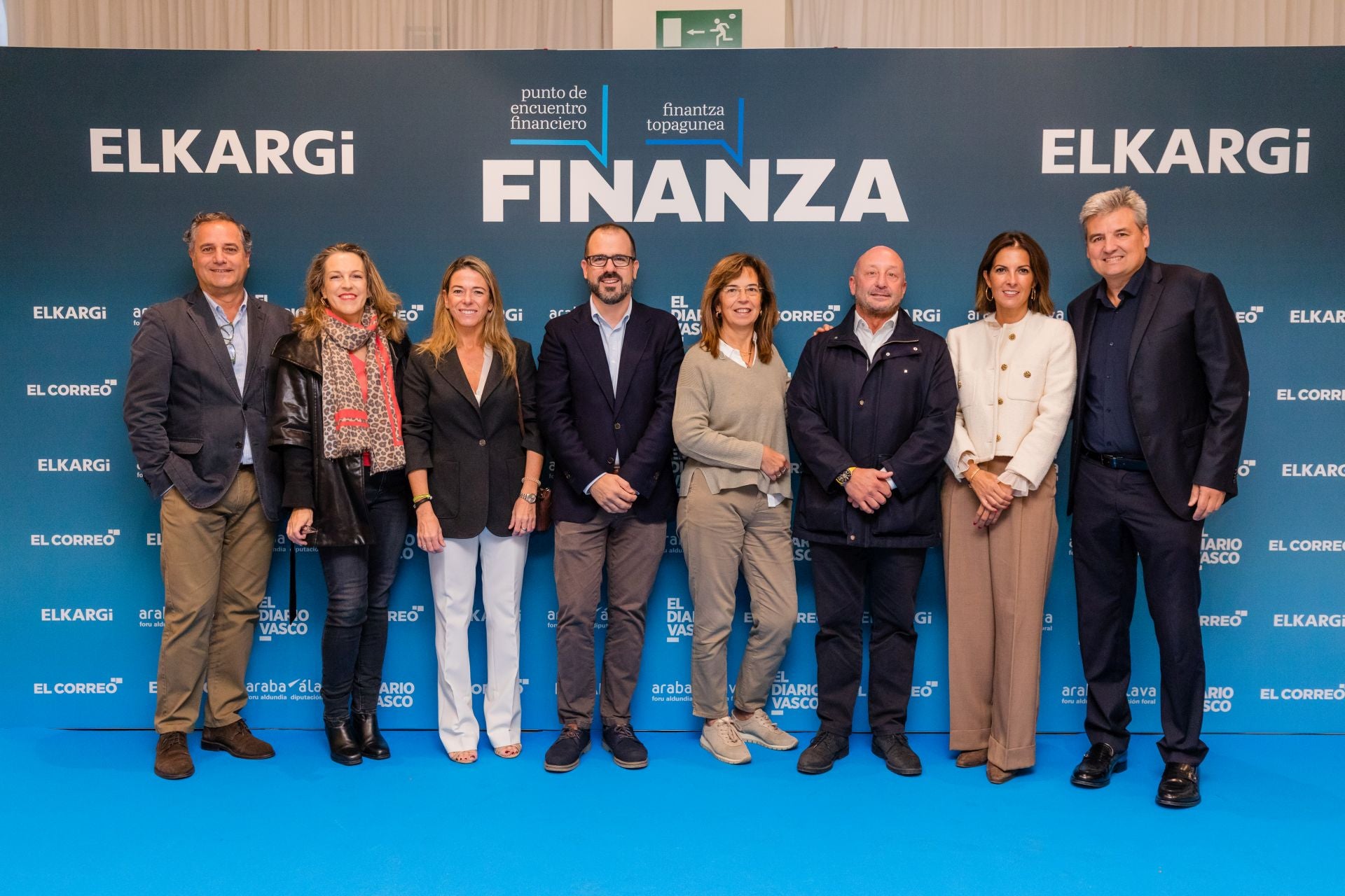 Iñigo Bilbao, Izaskun San Vicente, Miren Bilbao, Pedro Aznar, Asun Eguren, Iván Saldaña, Marta Barredo y Jordi Monreal.
