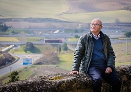Miguel Ángel Ortiz de Landaluce, en el momento de su jubilación.