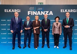 Íñigo Barrenechea, Ramiro González, Carme Artigas, Lander Arteche, Margaret Chen y Zenón Vázquez.