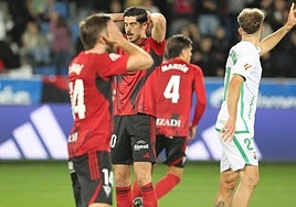 Los jugadores se lamentaron por el desenlace.