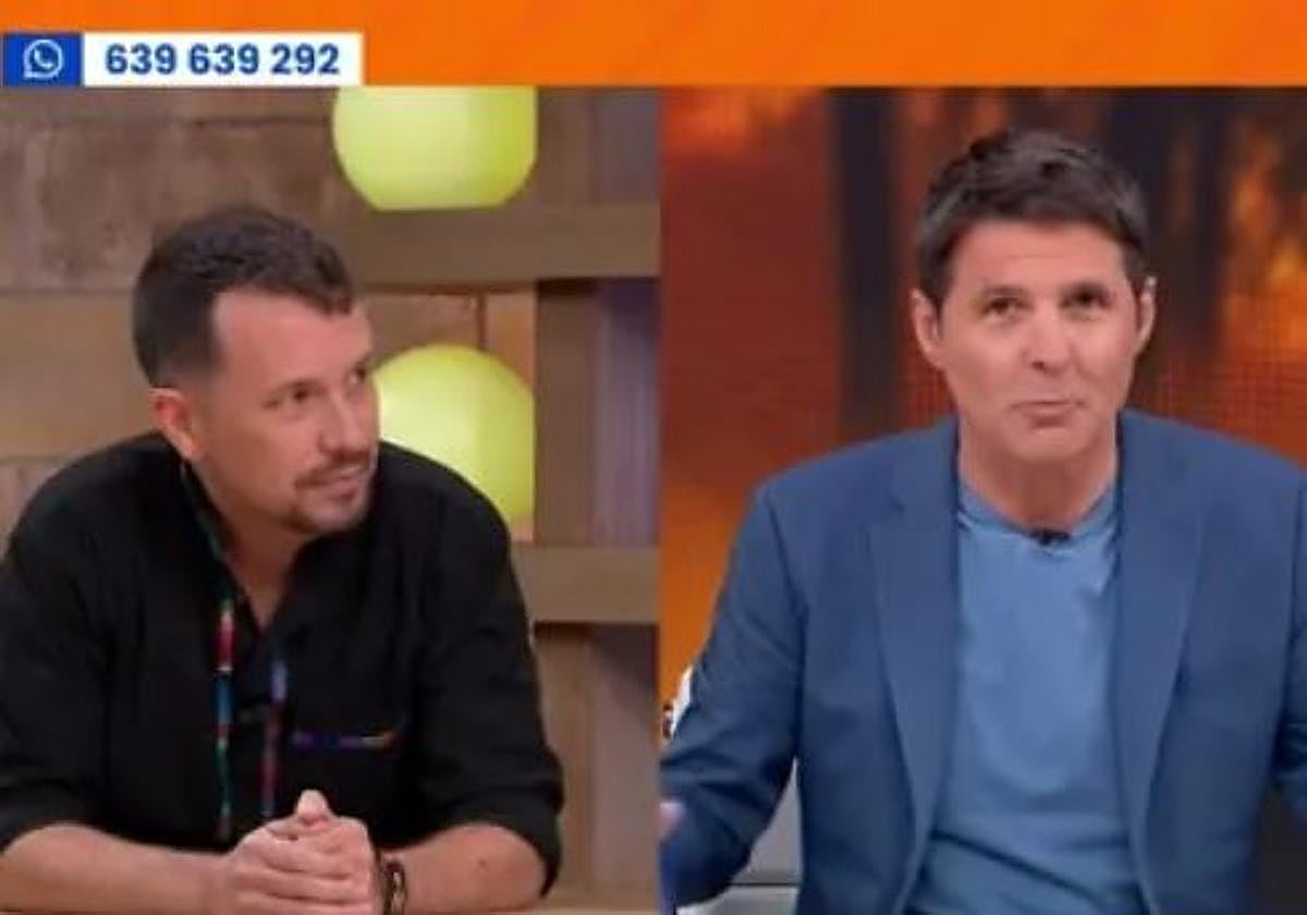 Brutal enfrentamiento entre Pablo Iglesias y Jesús Cintora: «Una cosa es ser moderador y otra dictador»