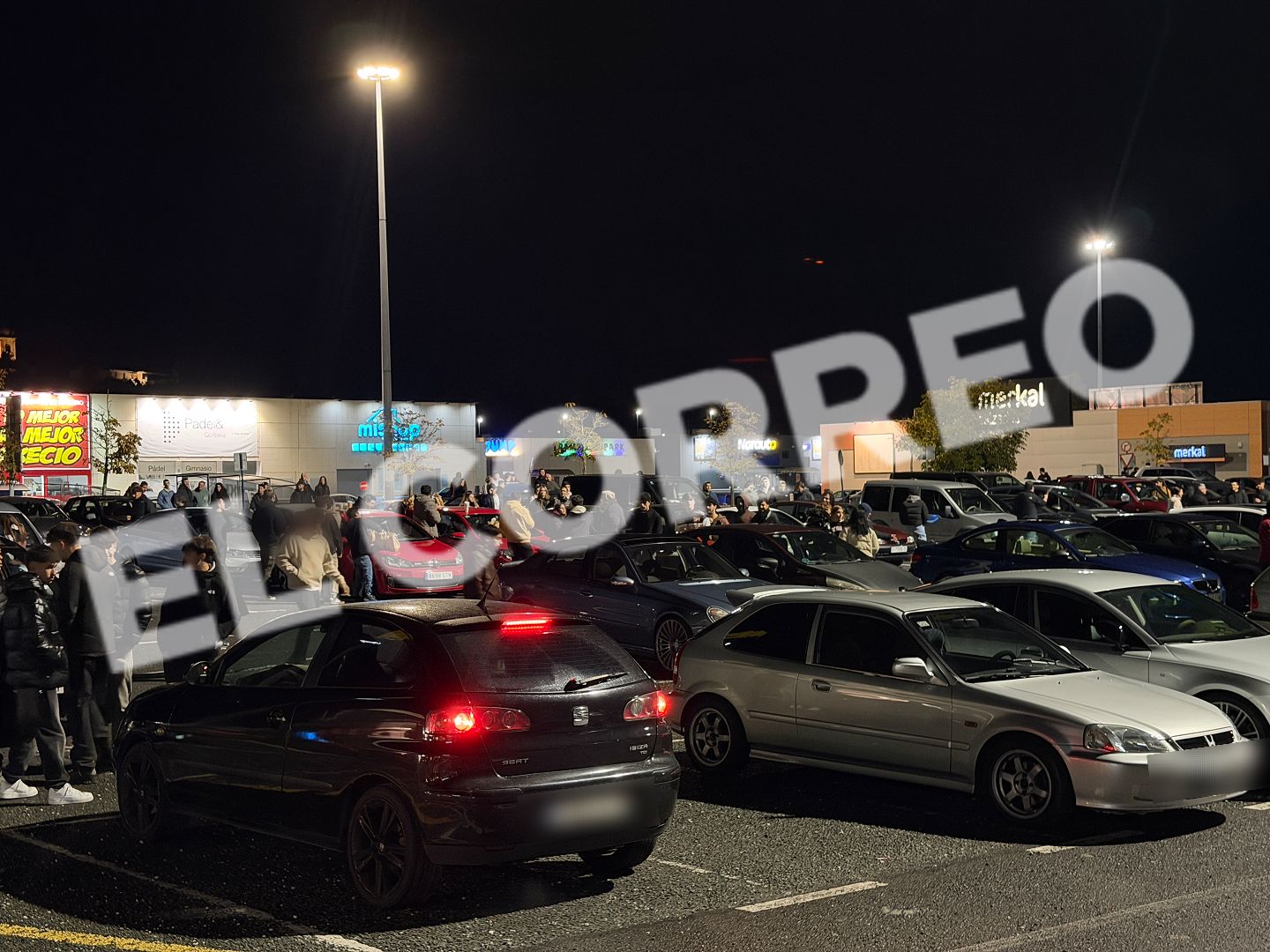 Las carreras ilegales en Álava, en imágenes