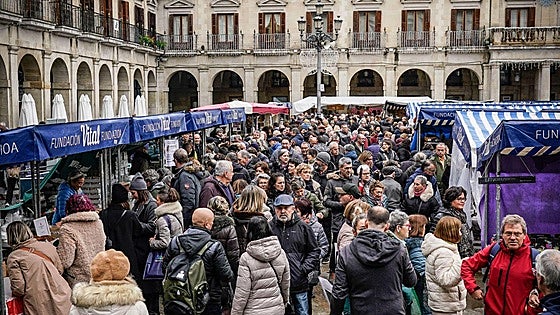 Abierto el plazo para solicitar puesto en el Mercado de Navidad de Vitoria