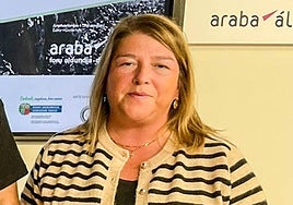 Ana Asun Fernández de Monje, alcaldesa de Arraia-Maeztu.