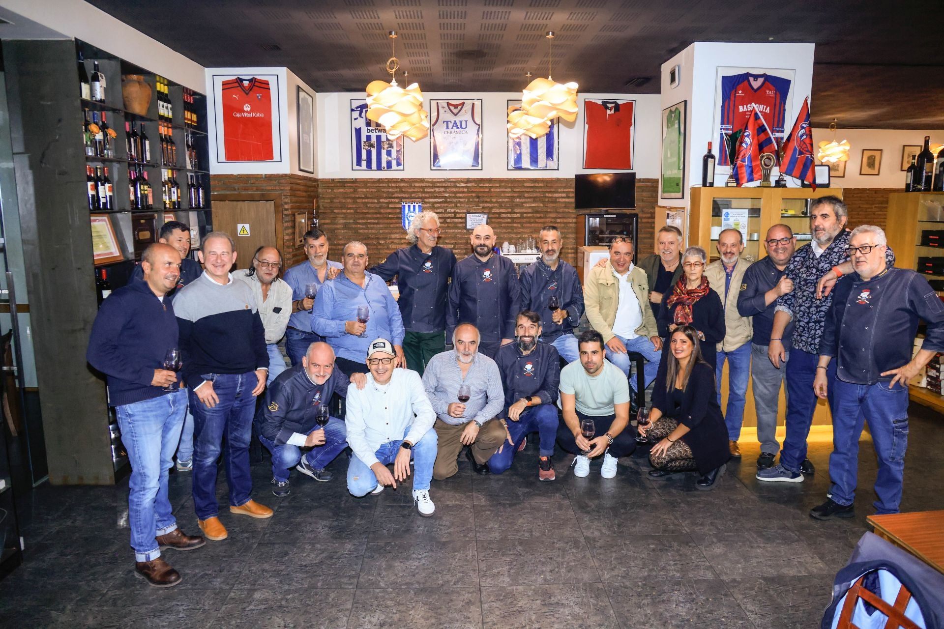 Así ha sido la cena en Azkenean