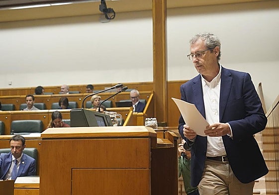 El parlamentario y burukide Markel Olano, responsable de la reforma que ha propuesto el PNV.