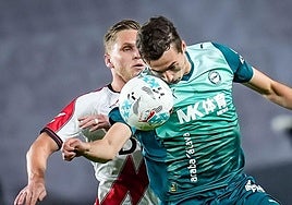 Pacheco, antes de lesionarse del hombro.