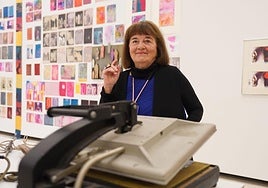 Marisa González, durante la presentación.