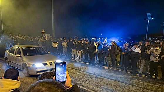 Alarma policial porque jóvenes de hasta 7 provincias asistieron a las carreras ilegales en Álava y Burgos