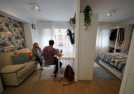 Los vecinos de Bilbao destinan un 30,24% de sus ingresos a la vivienda, según el Ayuntamiento.