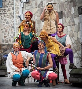 Los personajes de la Edad Media llenarán Lekeitio durante este fin de semana.