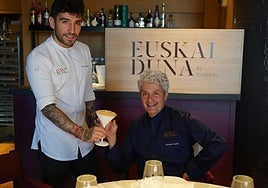 Así dará de comer Fernando Canales en su regreso al restaurante del Euskalduna