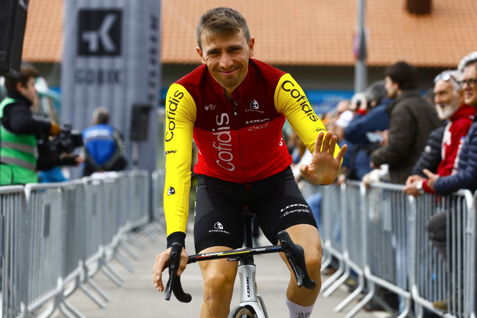 Jonathan Lastra, el año pasado cuando formaba parte del Cofidis.