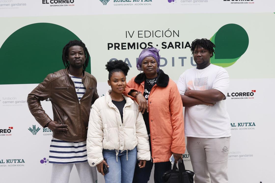 Mamen Ndiay, Vanessa Quainoo, Mossocoura Balo e Ibrajihma Sow. 