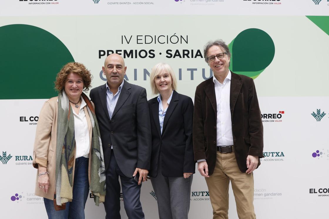 Nerea Loizaga, Óscar Seoane, Resu Casanova y José Ángel Gutiérrez.