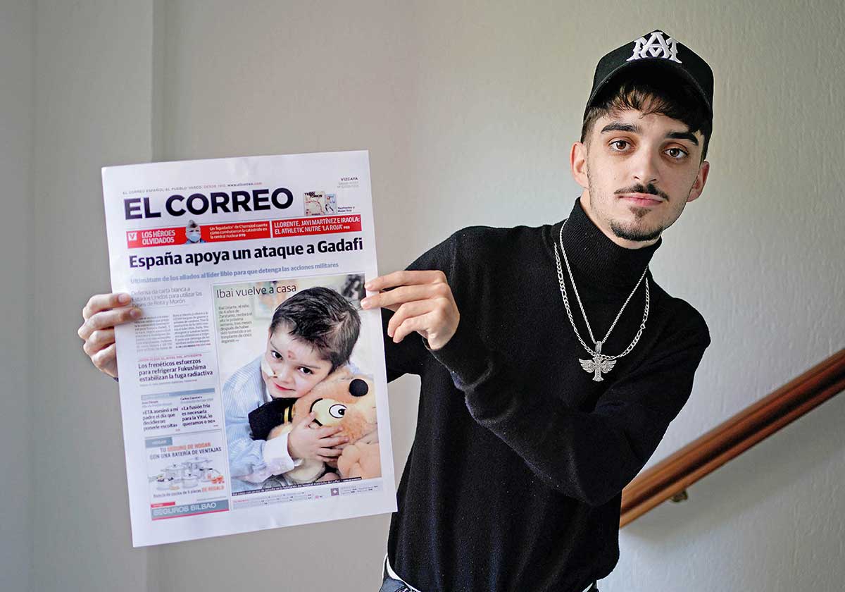 «Ya no soy ese niño, he cambiado mucho en estos años. Ahora soy cantante y doy conciertos»